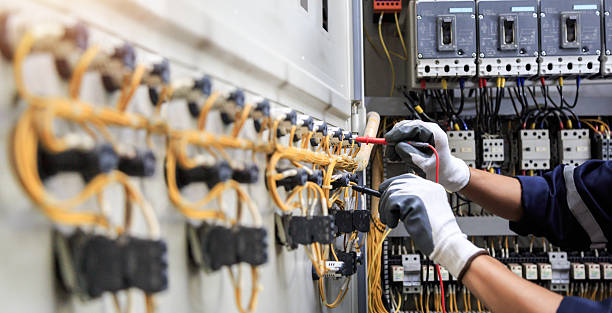 Professional Electrician technician working in Cortez, FL